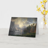 カリフォルニア州シエラネバダの中で | アルバートビエルシュタット カード (黄色い花)