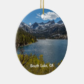 カリフォルニア州シエラネバダ湖 セラミックオーナメント (右)