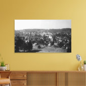 カリフォルニア州シティグラスバレーの空中景色 キャンバスプリント (インサイチュ (リビング))