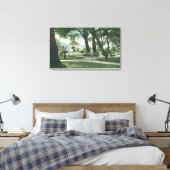 カリフォルニア州シティパークビューアラメダ キャンバスプリント (インサイチュ (寝室))