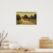 カリフォルニア州シティプラザヘイワードの景色 ポスター (キッチン)