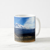 カリフォルニア州シャスタ山 コーヒーマグカップ (正面右)