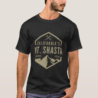カリフォルニア州シャスタ山 Tシャツ