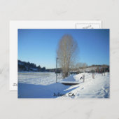 カリフォルニア州ジュリアン ポストカード (正面/裏面)