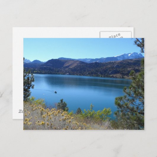 カリフォルニア州ジューンレイク ポストカード (正面/裏面)