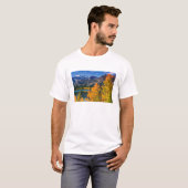 カリフォルニア州ジューン湖周辺の秋 Tシャツ (正面フル)