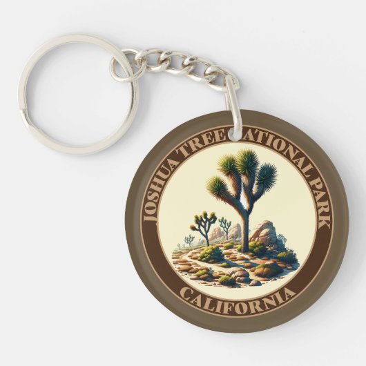 カリフォルニア州ジョシュア・ツリー国立公園 キーホルダー (正面)
