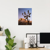 カリフォルニア州ジョシュア・ツリー国立公園 ポスター (ホームオフィス)