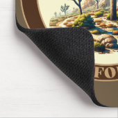 カリフォルニア州ジョシュア・ツリー国立公園 マウスパッド (コーナー)