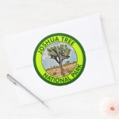 カリフォルニア州ジョシュア・ツリー国立公園 ラウンドシール (封筒)