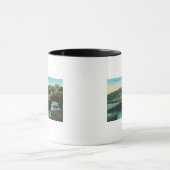 カリフォルニア州スフィンクス岬ケーブラジョラの景色 マグカップ (中央)