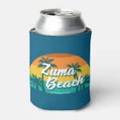 カリフォルニア州ズマビーチ 缶クーラー (缶正面)