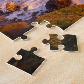 カリフォルニア州セコイアの海岸線 ジグソーパズル (側面)