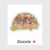 カリフォルニア州セバストポリ シール (シート)