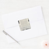 カリフォルニア州セバストポリ スクエアシール (封筒)