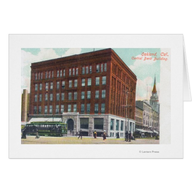 カリフォルニア州セントラルバンクBldgOaklandの外観 (正面横)