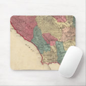 カリフォルニア州ソノマ郡地図 マウスパッド (マウス)