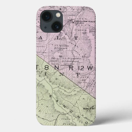 カリフォルニア州ソノマ郡10 2 Case-Mate iPhoneケース (裏面)