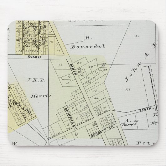 カリフォルニア州ソノマ郡12 マウスパッド (正面)