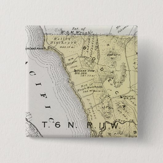 カリフォルニア州ソノマ郡14 缶バッジ (正面)