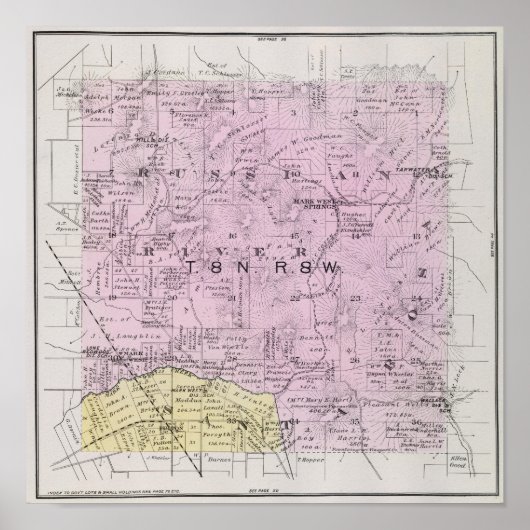 カリフォルニア州ソノマ郡24 ポスター (正面)