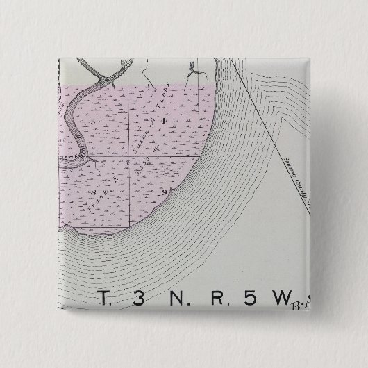 カリフォルニア州ソノマ郡24 缶バッジ (正面)