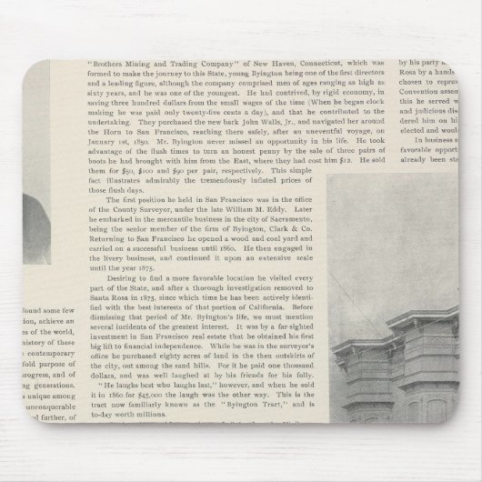 カリフォルニア州ソノマ郡25 マウスパッド (正面)