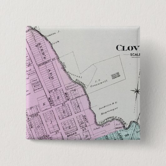 カリフォルニア州ソノマ郡26 缶バッジ (正面)