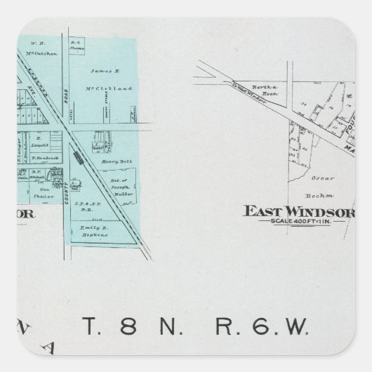 カリフォルニア州ソノマ郡2 スクエアシール (正面)
