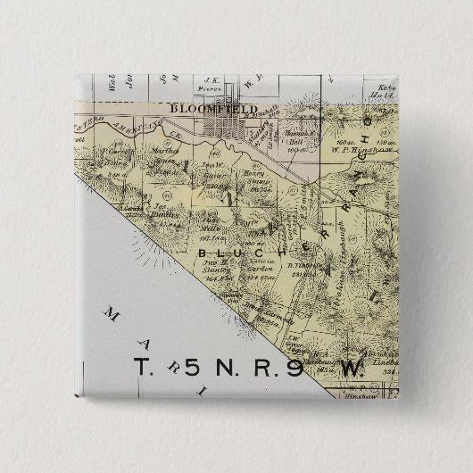 カリフォルニア州ソノマ郡3 缶バッジ (正面)