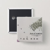 カリフォルニア州ソノマ郡6 缶バッジ (正面&裏面)