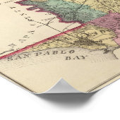 カリフォルニア州ソラノカウンティ ポスター (角)