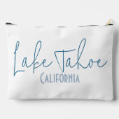 カリフォルニア州タホ湖の旅行のお土産 アクセサリーポーチ (裏面)