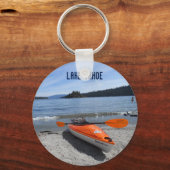 カリフォルニア州タホ湖 キーホルダー (正面)