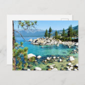 カリフォルニア州タホ湖 シーズンポストカード (正面/裏面)