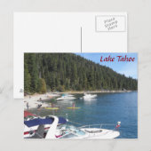 カリフォルニア州タホ湖 ポストカード (正面/裏面)