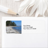 カリフォルニア州タホ湖 ラベル (インサイチュ)