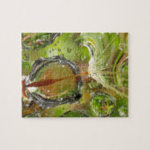 カリフォルニア州タンポポポ種子の水 ジグソーパズル (横)