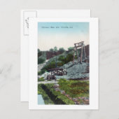 カリフォルニア州ダイアモンドマインオロビルの景色 ポストカード (正面/裏面)