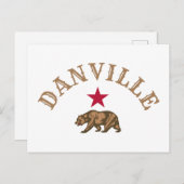 カリフォルニア州ダルビルはがき ポストカード (正面/裏面)