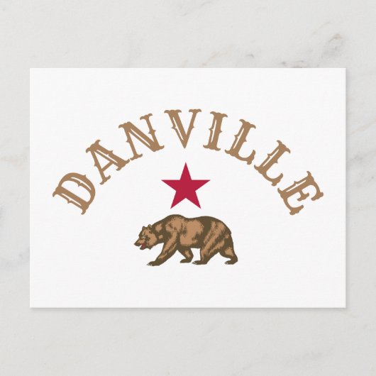 カリフォルニア州ダルビルはがき ポストカード (正面)