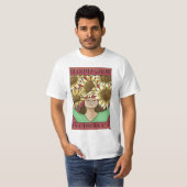 カリフォルニア州チコで花開く Tシャツ (正面フル)