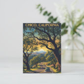 カリフォルニア州チコの旅 ポストカード (スタンド正面)