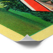 カリフォルニア州チコ – ラージレターシーン ポスター (角)