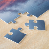 カリフォルニア州チャネル諸島の夕焼け ジグソーパズル (側面)