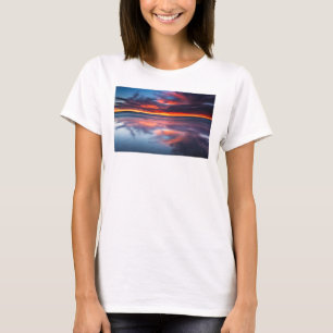 カリフォルニア州チャンネル諸島の日の入り Tシャツ