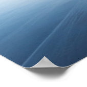 カリフォルニア州チャンネル諸島上空の夕日 ポスター (角)