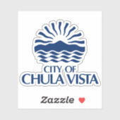 カリフォルニア州チュラビスタの封印 シール (シート)