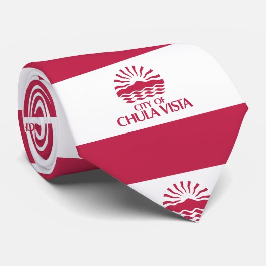 カリフォルニア州チュラビスタ州旗 ネクタイ (ロール)