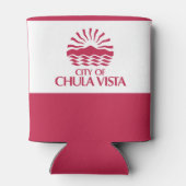 カリフォルニア州チュラビスタ州旗 缶クーラー (裏面)
